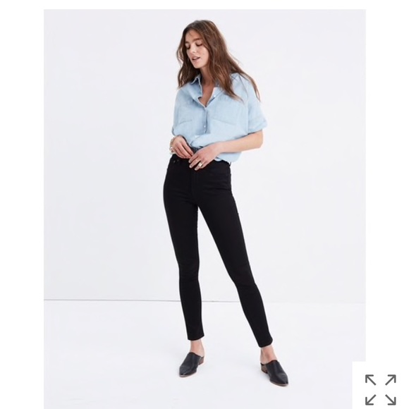 Madewell Denim - madewell 10” high rise skinny in carbondale wash